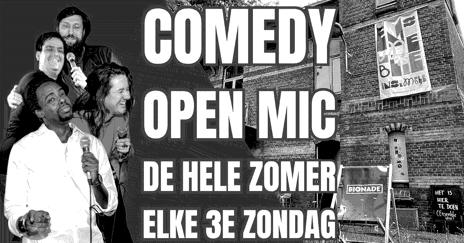 Cover image for the event titled "Comedy Open Mic"